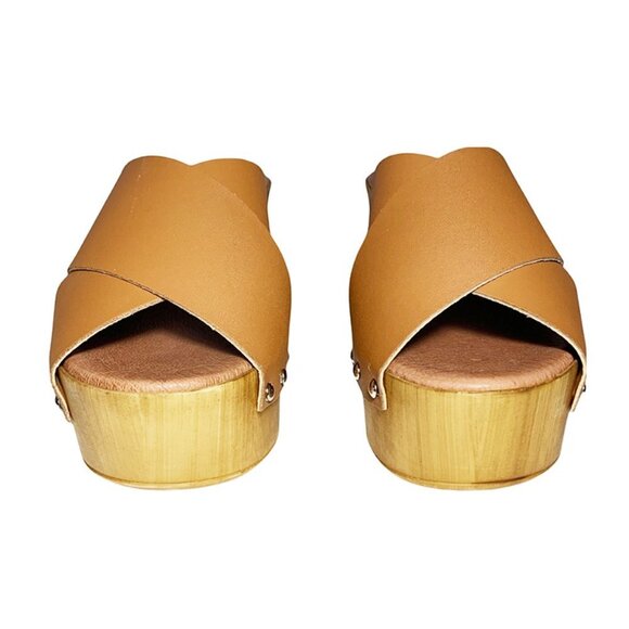 CHARLES DAVID FIji Studded platform mule - Picture 3 of 6